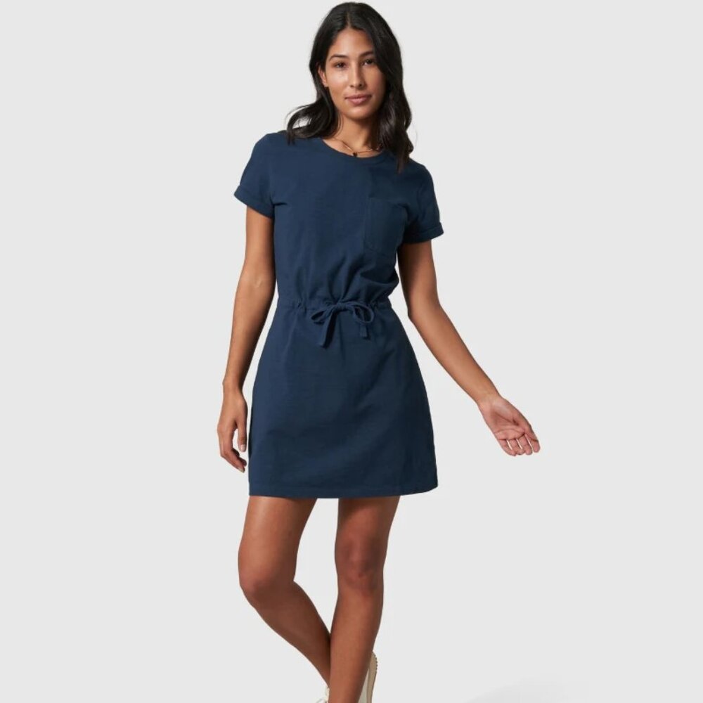 Organic Cotton Knitted Tee Shirt Dress